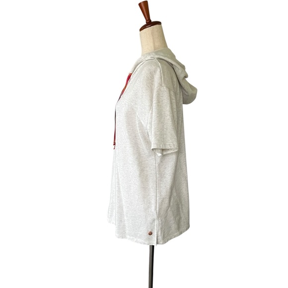 Livi Active pullover short-sleeve sweatshirt by Lane Bryant - Picture 6 of 7